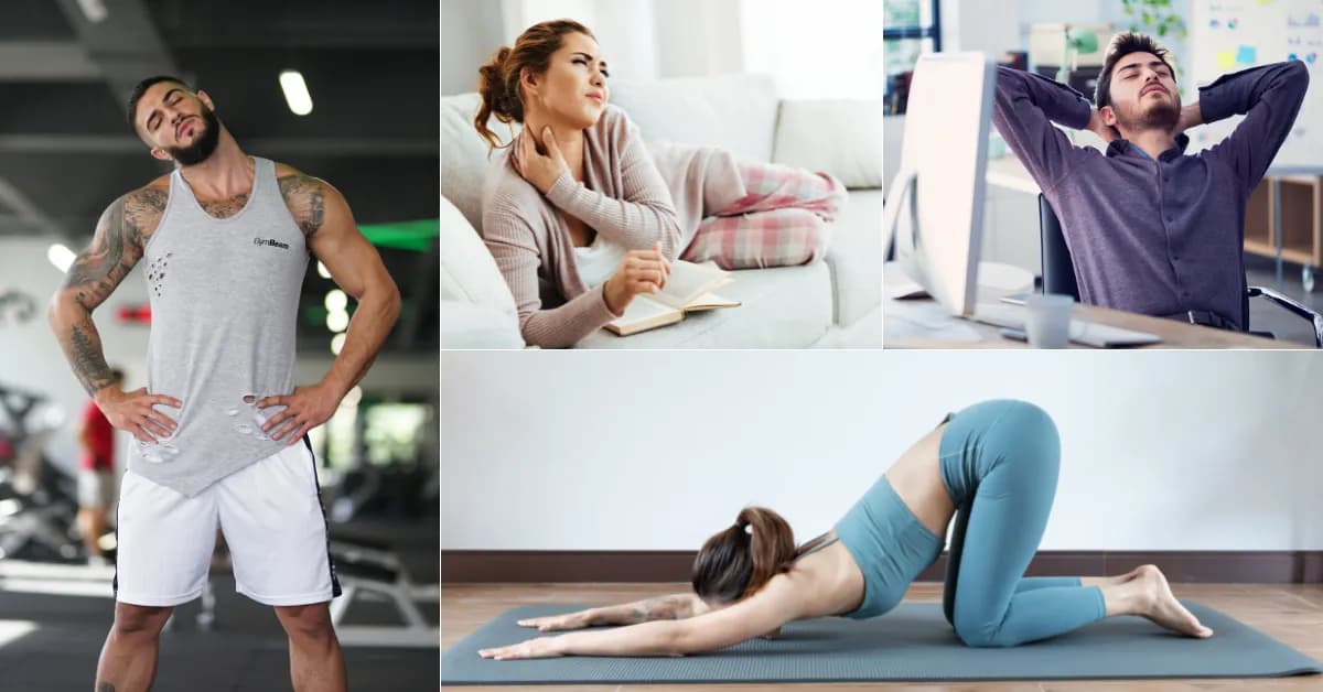 Jak odciążyć kręgosłup szyjny? 5 skutecznych metod na ból