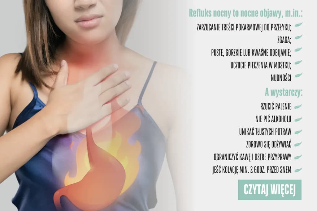 Najgorsze objawy refluksu, które mogą zagrażać Twojemu zdrowiu