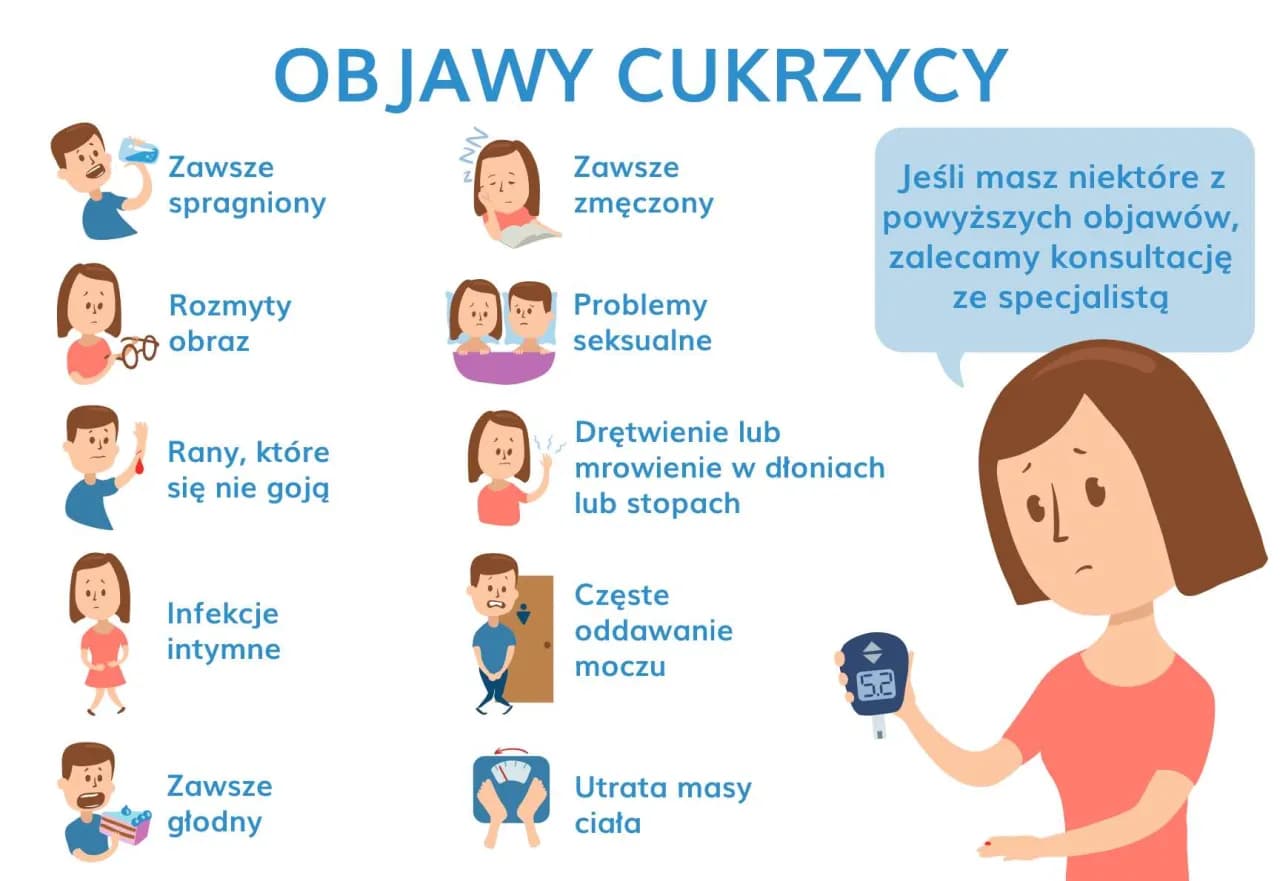 Najważniejsze objawy cukrzycy, które musisz natychmiast rozpoznać