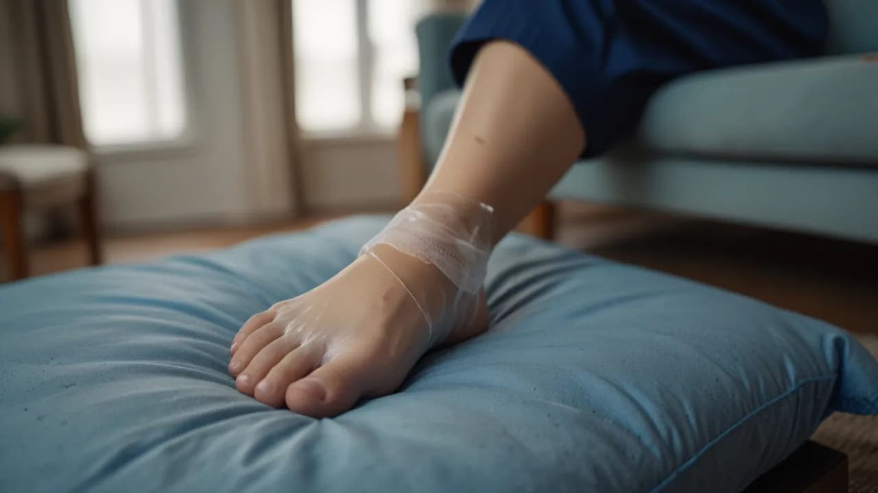 Spuchnięte śródstopie po uderzeniu: objawy, leczenie i porady