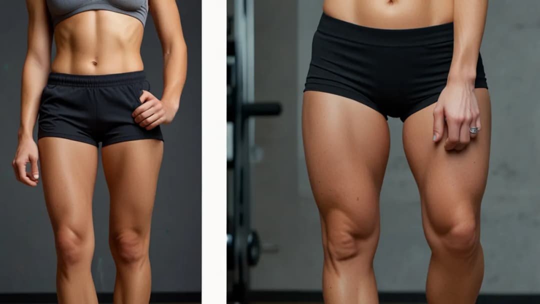 Uda przed i po ćwiczeniach: Jak skutecznie trenować nogi?